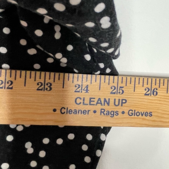 Isaac Mizrahi Live QVC Women’s Black PolkaDot Short Sleeve night dress Size 2X - Picture 9 of 9